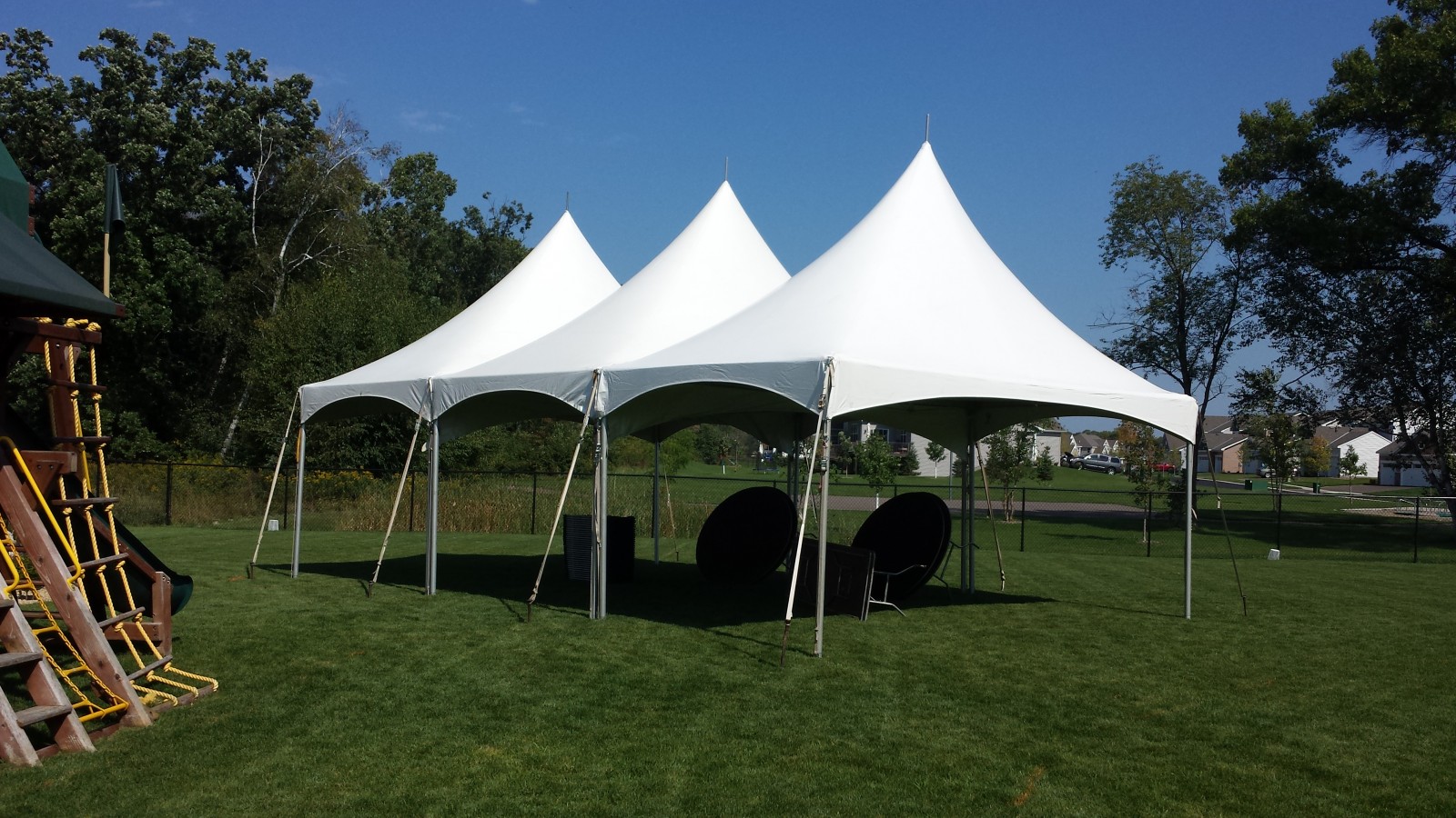 60' x 20' Tent Rental for graduation party or wedding